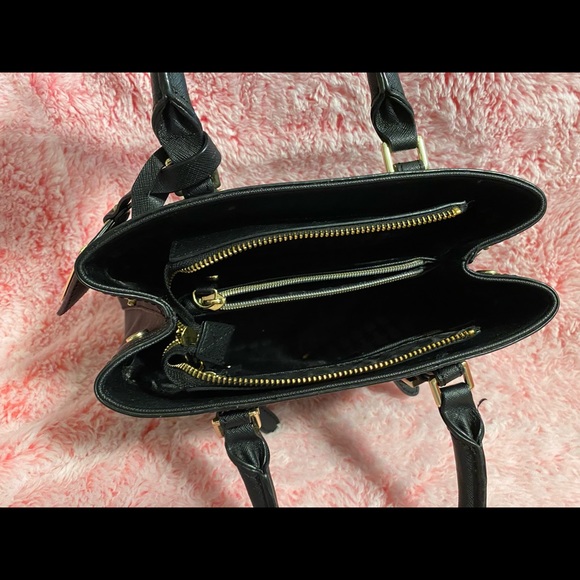 💌SOLD💌 Karl Lagerfeld Small Black Satchel Bag - Picture 3 of 5